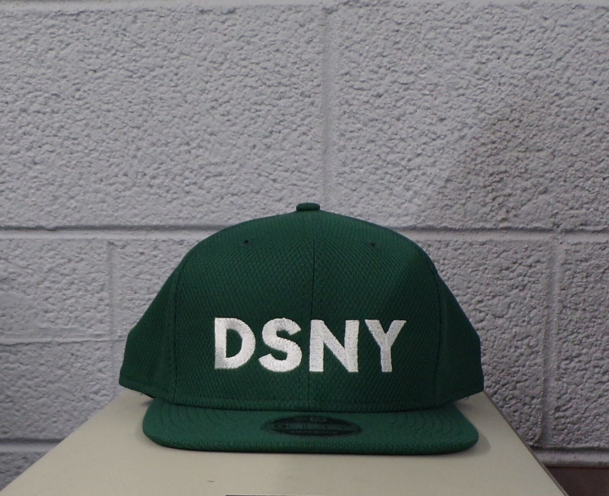 DSNY Embroidered Flat Bill Snapback Cap New | eBay