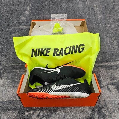 Nike Zoom Rival M 9 Black white  Size mens 8.5 womens 10 cleats AH1020-007
