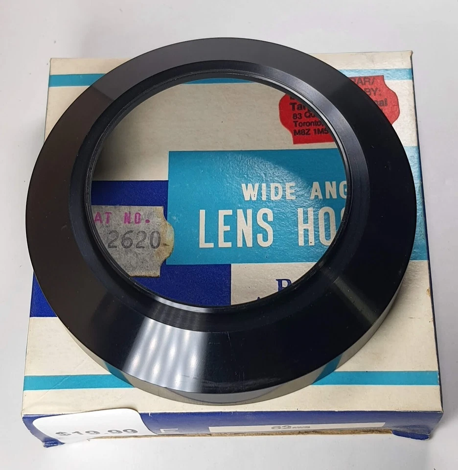 Parasol de metal gran angular de 62 mm parasol atornillable Japón 62 mm E62 E-62 alto Qlt Foto 3 de 4