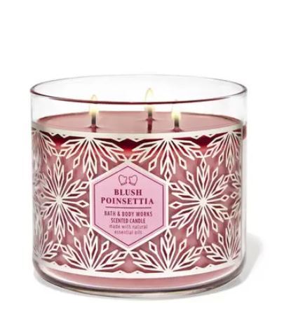 キャンドル BATH&BODYWORKS Candle(3set) 1 Bath & Body Works Candle 3 wick PB & J candle, Summer winter