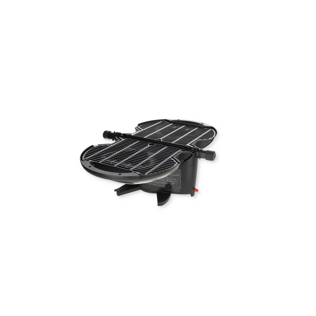 NomadiQ BBQ Gasgrill mit Piezozündung, 3,2kW, schwarz | eBay