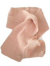 Zara Accessories girls Medium pink acrylic chunky knit wrap scarf