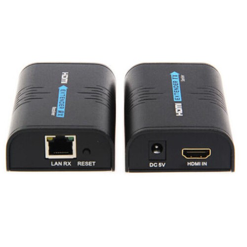 LKV373 V2.0 1080P HDMI Extender 395Ft over RJ45 Single Cat5e/6/7 Sender Receiver - Picture 2 of 13