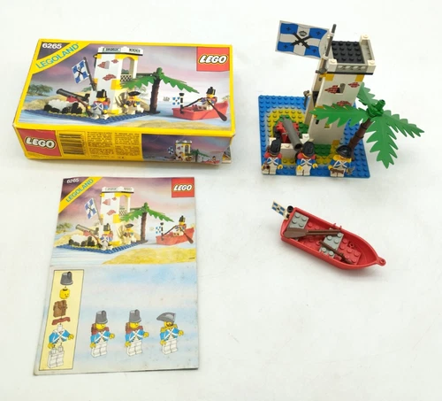 LEGO 6265 Sabre Island WITH OVP BOX Pirates Piraten für 6285 6286 6277 Vintage