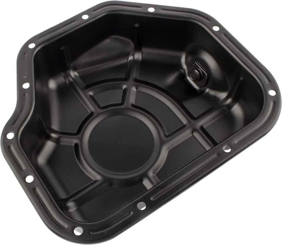 Panela de óleo inferior do motor para Kia Optima 06-10 Rondo 07-12 Hyundai Santa Fe 06-09 - Imagem 2 de 4