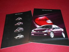 2000 Plymouth Neon 28 P. Prestige Brochure Plus Full-line Sales Catalog 2 For 1