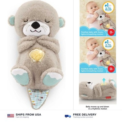 FISHER-PRICE BABY Toy Soothe 'n Snuggle Otter Portable Plush Sound Machine wi...