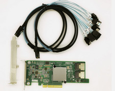 INSPUR 6Gbps HBA LSI (9207-8I) FW:P20 IT Mode ZFS FreeNAS unRAID 2*SFF-8087 SATA