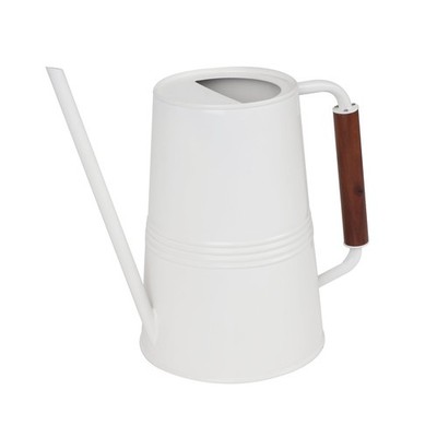 Expert Gardener 1 Gallon White Metal Watering Can Garden Steel Outdoor