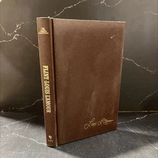 flint book, by louis l'amour, 1981 Leather