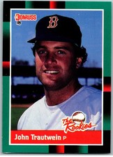 #24 John Trautwein 1988 Donruss The Rookies   Boston Red Sox