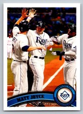 2011 Topps #55 Matt Joyce Tampa Bay Rays