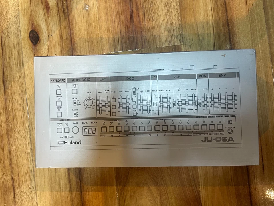 Roland JU-06A Synthesizer zuzüglich Roland K25-M Keyboard Unit (Zusatzeinheit) - Bild 4 von 4