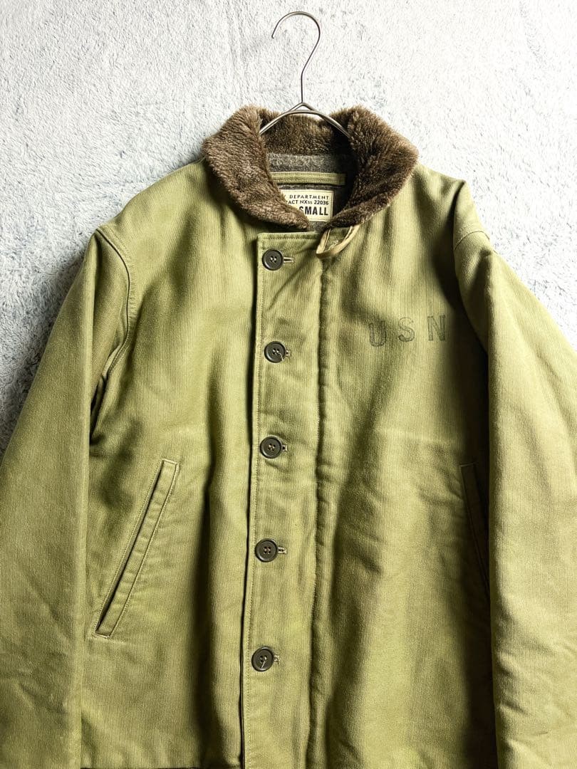 Buzz Ricksons U.S. Navy Deck Jacket Excellent Use… - image 2