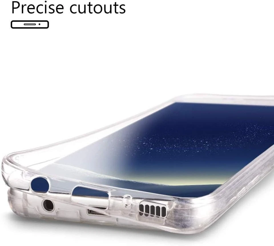 Coque pour Samsung Galaxy S8 360° Transparente Antichoc | Intégrale - Photo 2/3