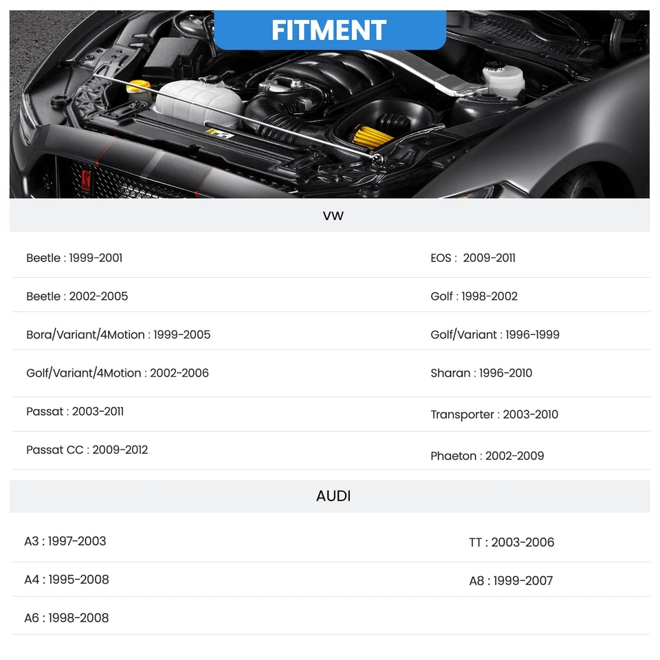 Engine Oil Cooler For Volkswagen Passat 1998-2005 Audi A6 1999-2004 A4 2002-2005 - Image 2 of 4