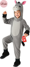 Kids Donkey Costume Christmas Animal Outfit Unisex Child Size Large