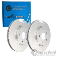 2X RAP Bremsscheiben 321Mm BelÜFtet Vorne Passend FüR Chevrolet Camaro Malibu OP