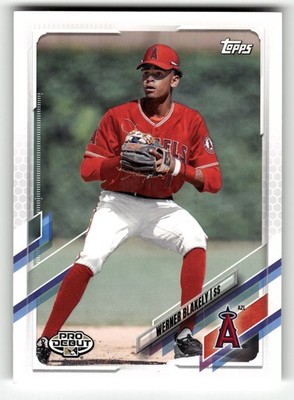 2021 Topps Pro Debut Werner Blakely #PD-138 AZL Angels PRO DEBUT BEAUTY!