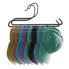 Hat Organizer for Baseball Caps, 2 Pack Metal Hat Hangers for Closet, Hat Rac...