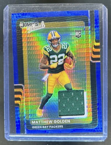 2025 Donruss Optic Matthew Golden Blue Hyper (RAW)