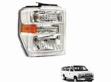 For 2008-2014 Ford E150 E250 E350 E450 Superduty Right Passenger Side Headlight