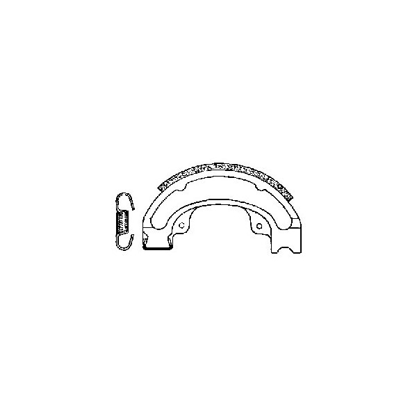 Fesseln Bremsbacken Hinten Sym JET4 R 2T 50 2011 2013-image