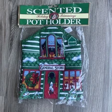 Holiday Trimmings Sealed Scented Pot Holder Cinnamon Vintage Christmas Winter