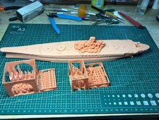 1/700 Japanese battleship IJN Yamato  Unpainted