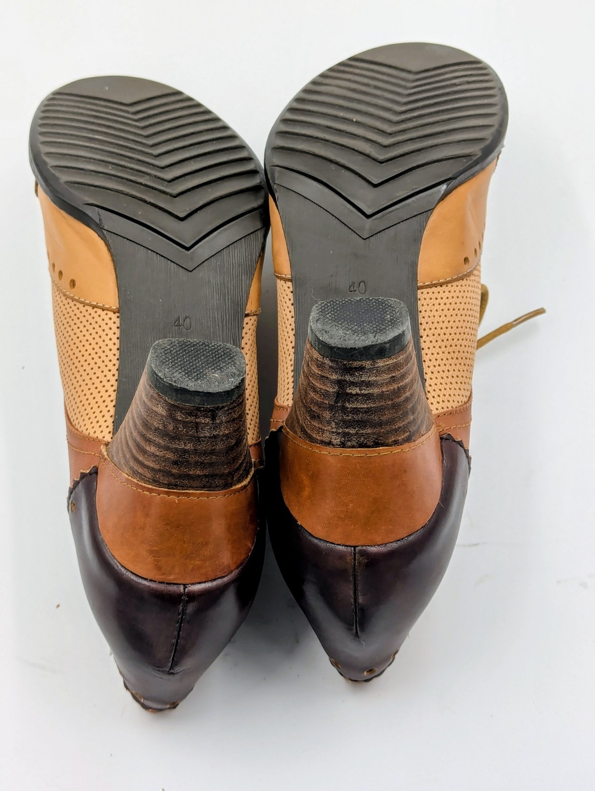 L’Artiste Bardot Shoes Spring Step Victorian Oxford Heels US 9 EU 40