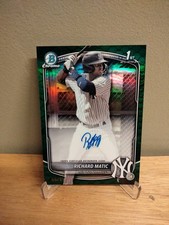 2025 Bowman Richard Matic Rookie Green Reptilian Auto/99