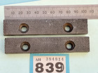 Vintage Jaws Drilling Engineering Clamp Bench Vice Jaws been used SEE pictures
