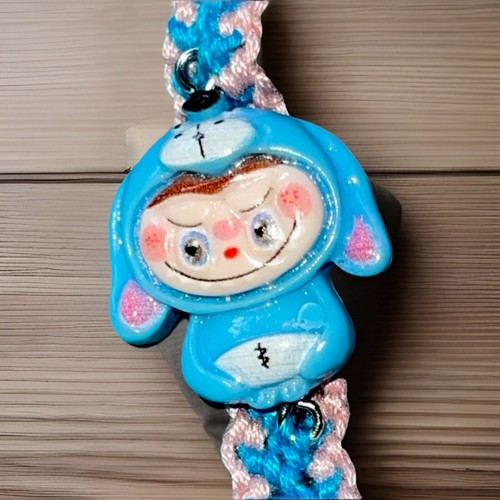 Labubu Monster Eeyore Bracelet Bubblegum Trinidad Design Gift Girl Adjustable - Picture 3 of 6