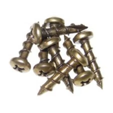 Youngdale #6 x 5/8" Antique Brass Phillips Pan Head Hinge Screws (1000 pcs)