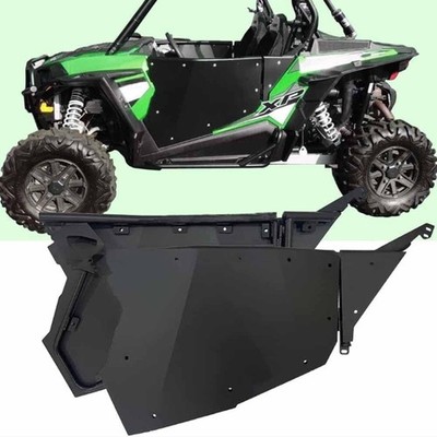 UTV Doors for Polaris RZR XP 1000 2014-2023 Pair Aluminum Iron Full Size