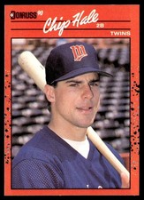 1990 Donruss Chip Hale Rookie Minnesota Twins #690