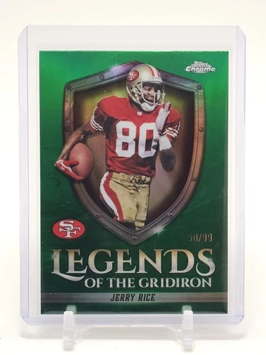 2025 Topps Chrome Jerry Rice Base (RAW)