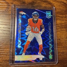 2024 Troy Franklin, Panini-Donruss Elite, Rookie, Blue #442/875 PACK FRESH