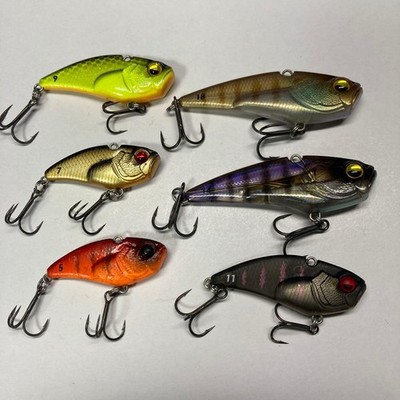 RAID JAPAN Level Vibe Boost 5g-18g Fishing Lures Set of 6
