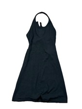 SHEIN Black Halter Mini Dress Size L NWOT