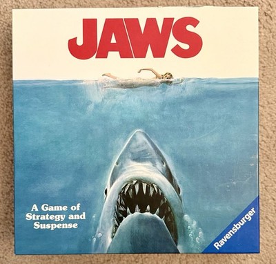 JAWS Board Game Ravensburger 2019 Strategy Suspense COMPLETE 