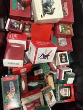 Hallmark Keepsake Lionel Train and Disney Ornaments Hot Wheels Christmas