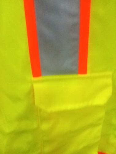 CornerStone CSV105 ANSI 107 Class 2 Surveyor Zippered Vest 2/3XL, 9143 - Picture 6 of 10