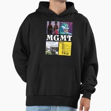 Mgmt BAND Hoodie Black size S-5XL Cotton Gifl Unisex
