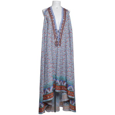 Bodyflirt Boutique, Strandkleid, Größe: 46, Weiß/Blau/Mehrfarbig, Polyester #MHp