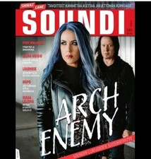 Arch Enemy 2018 Rare Finnish Finland Magazine