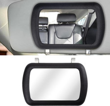 Car Visor Mirror, Universal Clip-On Car Mirror Vanity