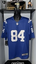 Tyler Warren #84 Colts Stitched Blue On Field Jersey NWT