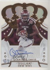 2020 Panini Chronicles Draft Picks Holo Signatures 25/99 Quartney Davis Auto 0bk
