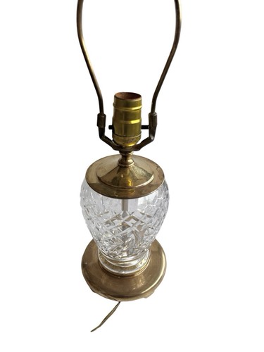 Pair of 17.5” Waterford Crystal Lamps - Picture 7 of 13